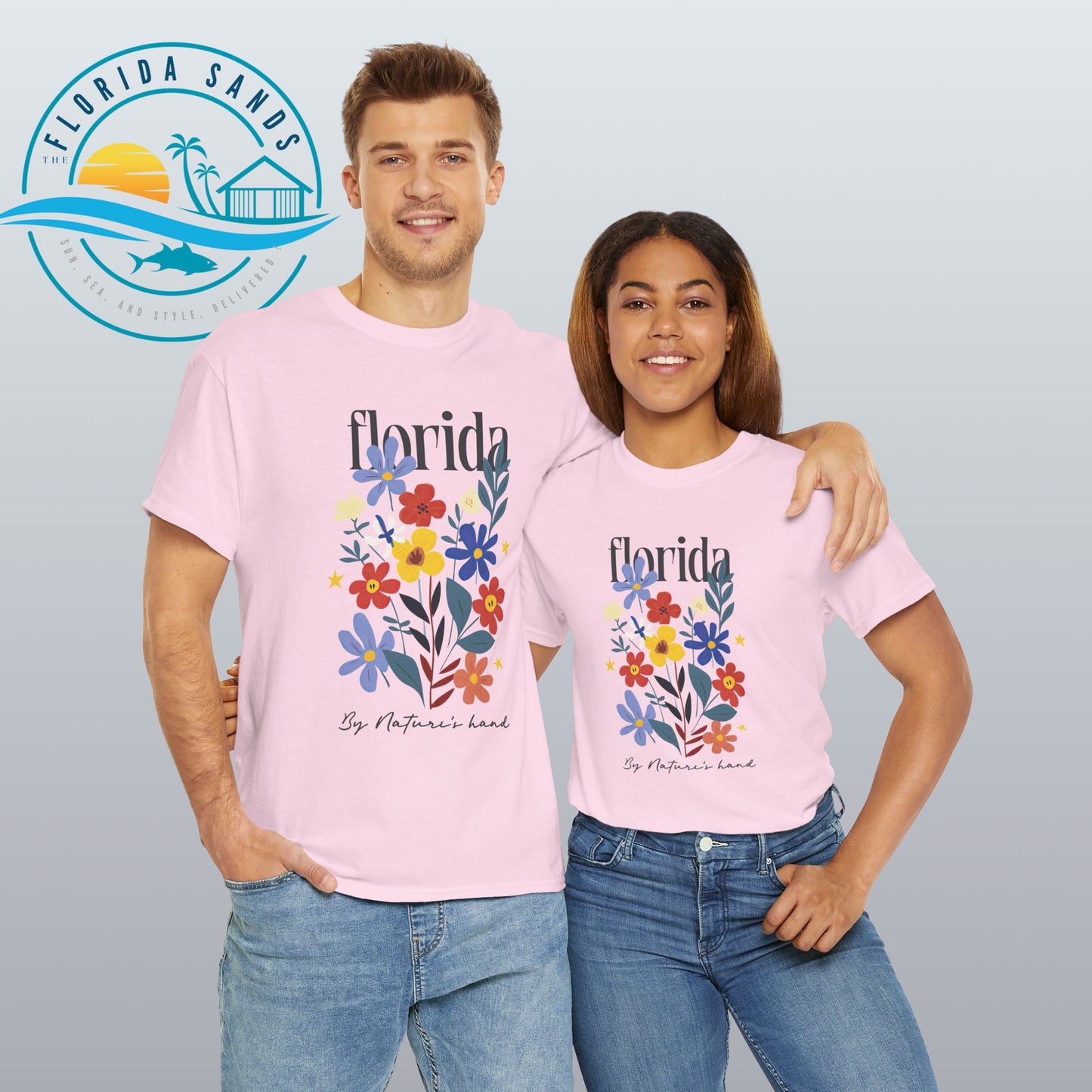 Flowers Tee - By nature's hand Design