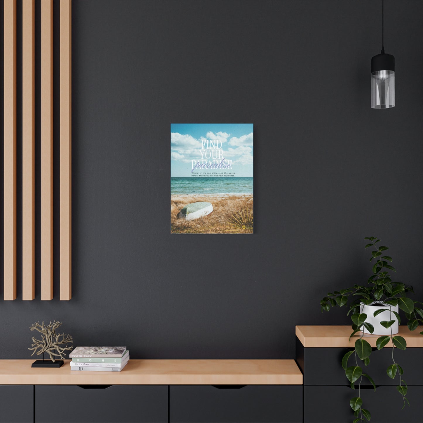 Canvas Print : Find your paradise