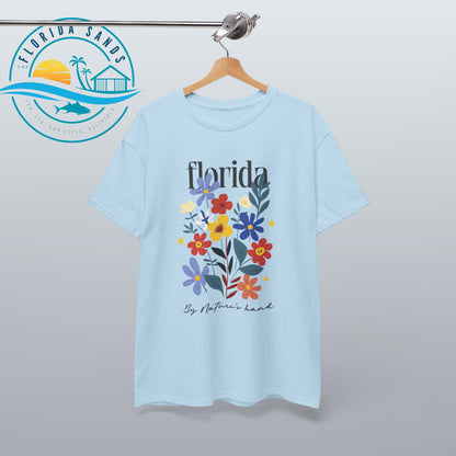 Flowers Tee - By nature's hand Design
