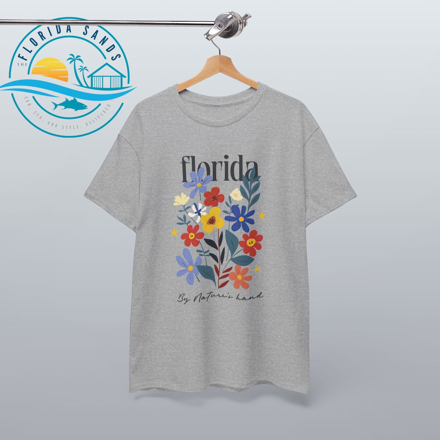 Flowers Tee - By nature's hand Design