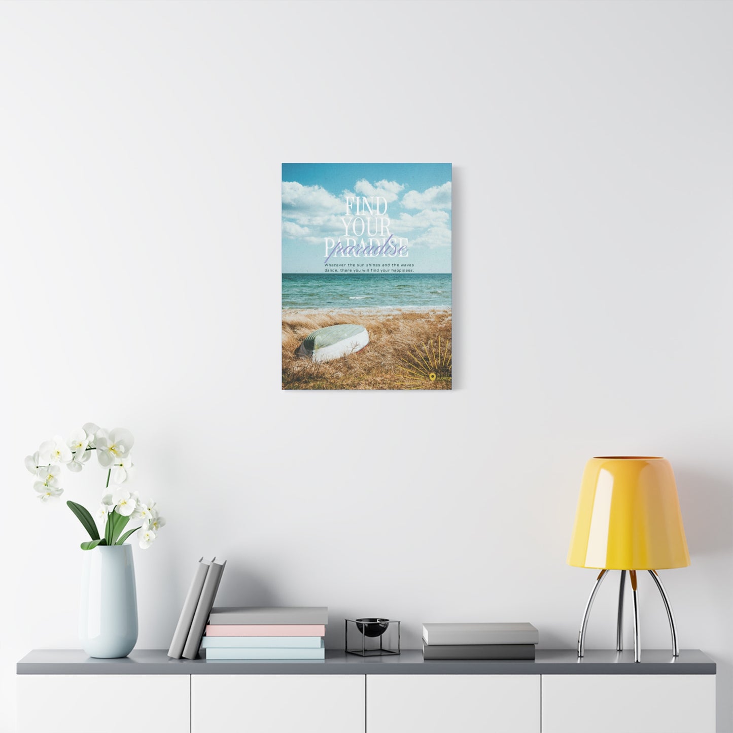 Canvas Print : Find your paradise