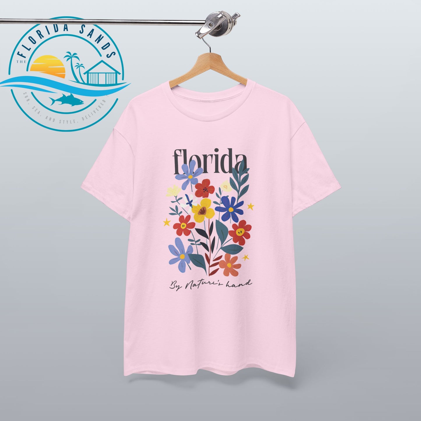 Flowers Tee - By nature's hand Design