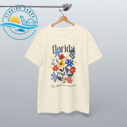 Flowers Tee - By nature's hand Design