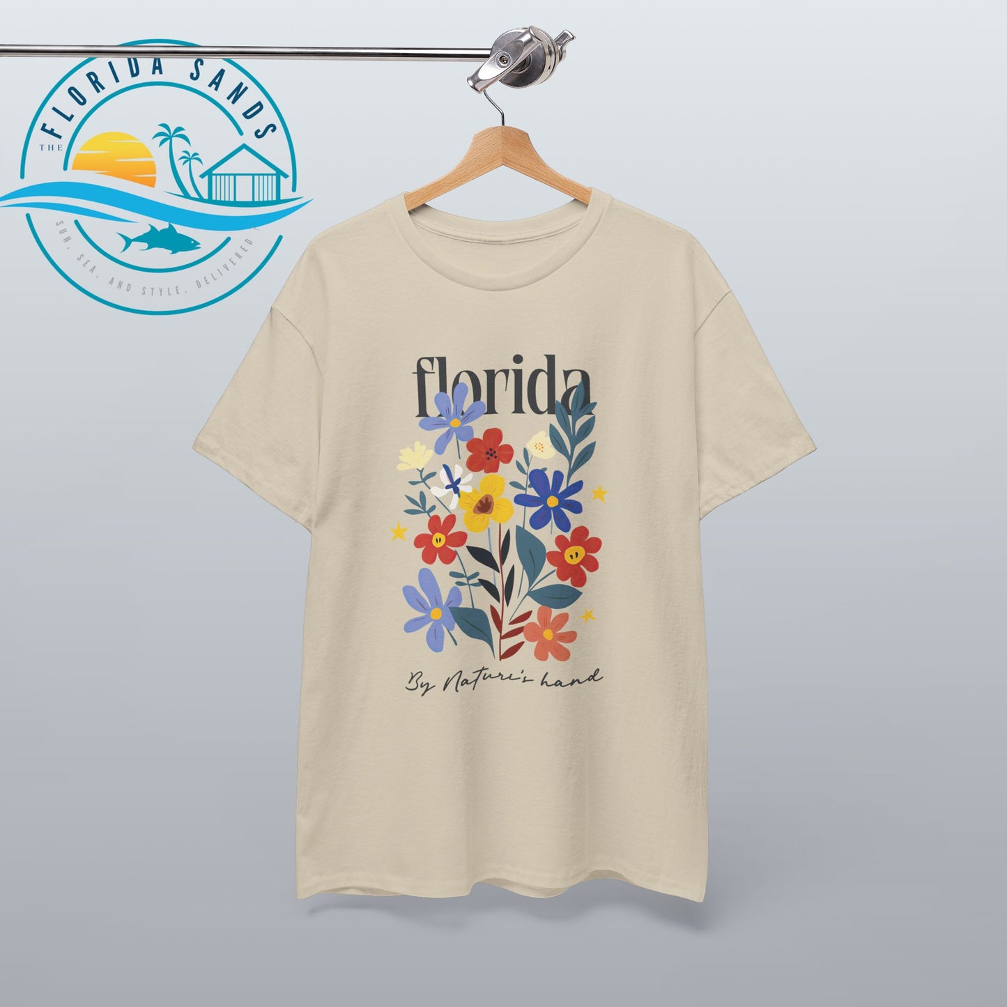Flowers Tee - By nature's hand Design
