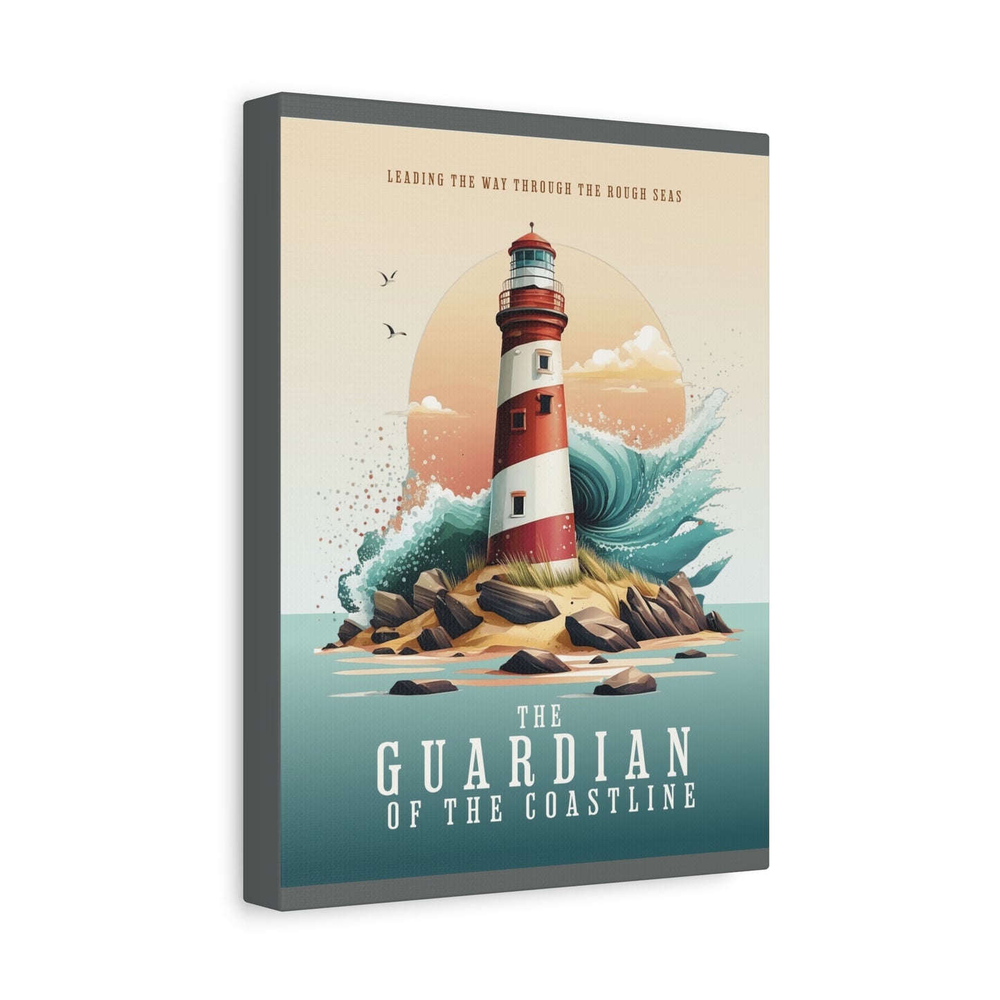 Canvas Print : Guardian of the coastline