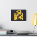 Love Guides Home Canvas Print