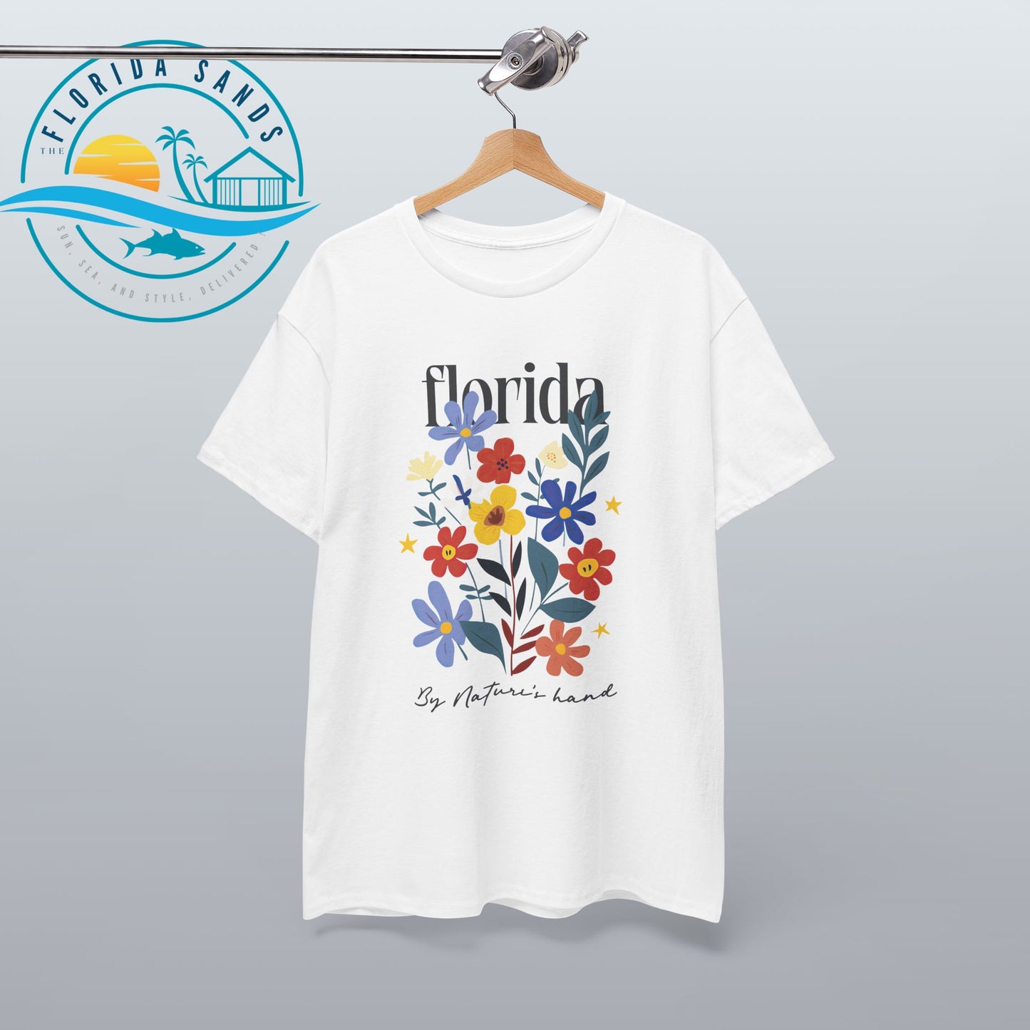 Flowers Tee - By nature's hand Design